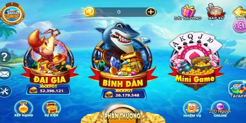 Bắn cá thần tài Những tính năng vượt bậc của bắn cá thần tài